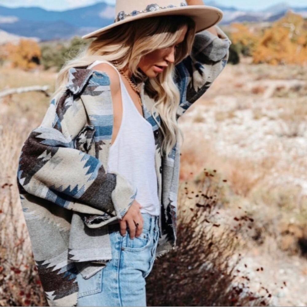 🔥Aztec Patterned Women's Jacket - Picture 7 of 7